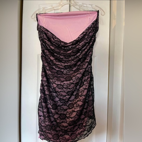 Fashion Nova Black Lace Mini Dress - Picture 4 of 5